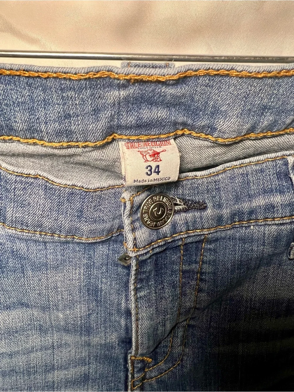 True religion skinny jeans size 34